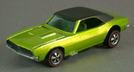 1967 custom camaro hot wheels