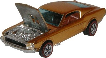 hot wheels custom mustang 1967