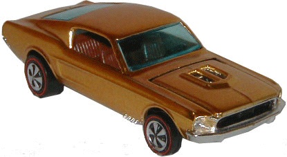 hot wheels 1968 mustang fastback