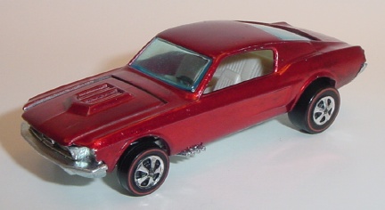 1968 Hot Wheels Redline 'Custom Mustang' US Reproduction Windshield 6206 