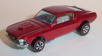 hot wheels redline custom mustang