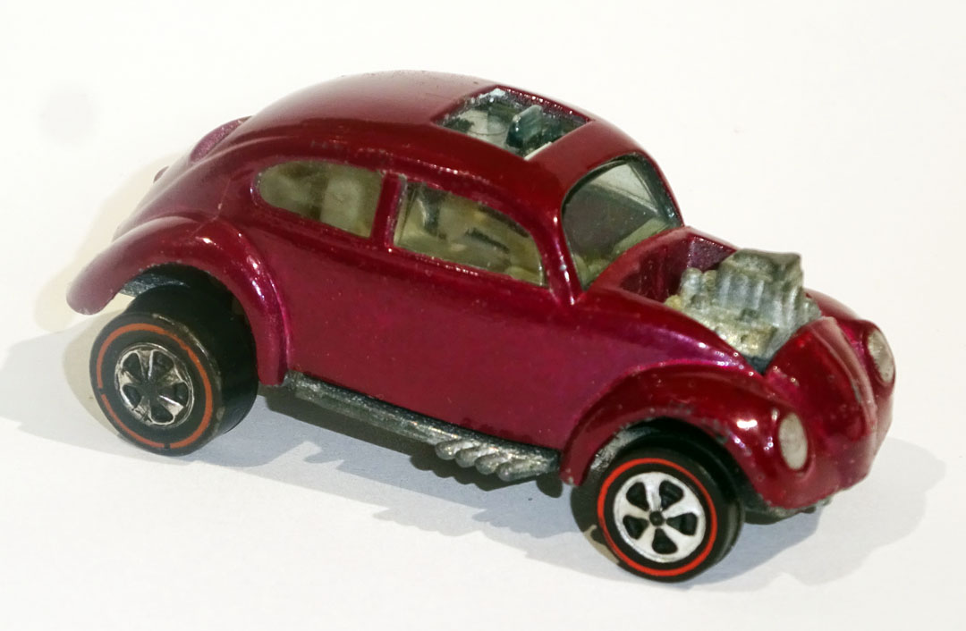Details about   Hot Wheels 2011 Heat Fleet #99 Custom Volkswagen Beetle Dk Magenta w/ Gold 5SPs