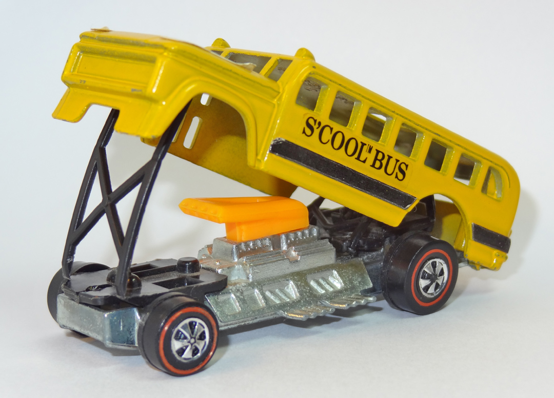 1970 hot wheels school bus