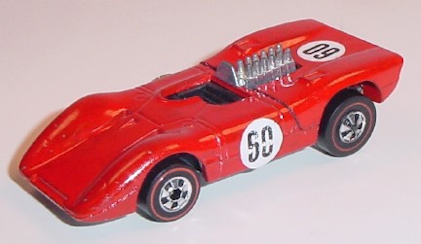 1974 Hot Wheels Redline 'Ferrari 312P' Replica Decal SCR-0845 