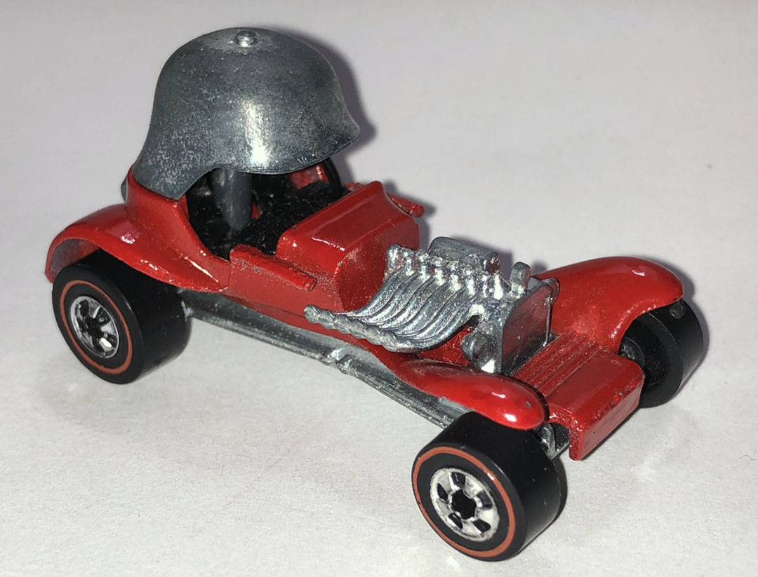 red baron hot wheels car